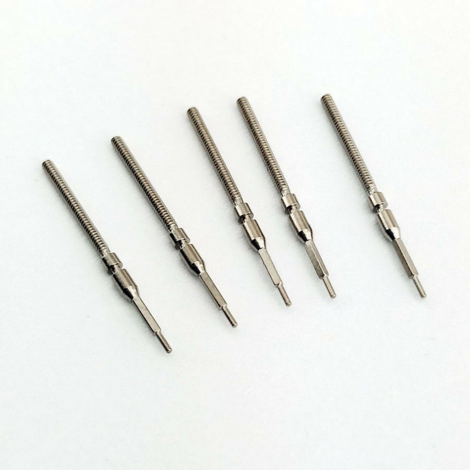 5Pack Steel Watch Stem Replacement Parts For MIYOTA 8200/8205/8215/821A Movement