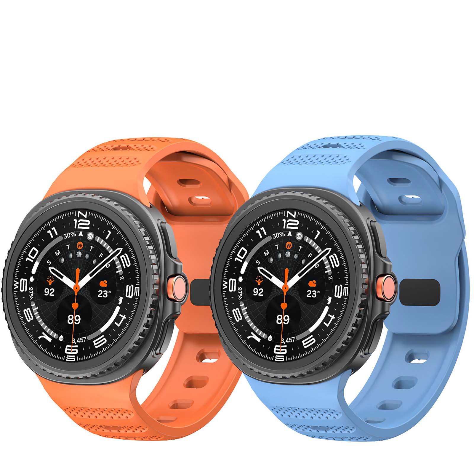 For Samsung Galaxy Watch 8/ Watch8 Classic Watch Band Soft Silicone Sport Strap