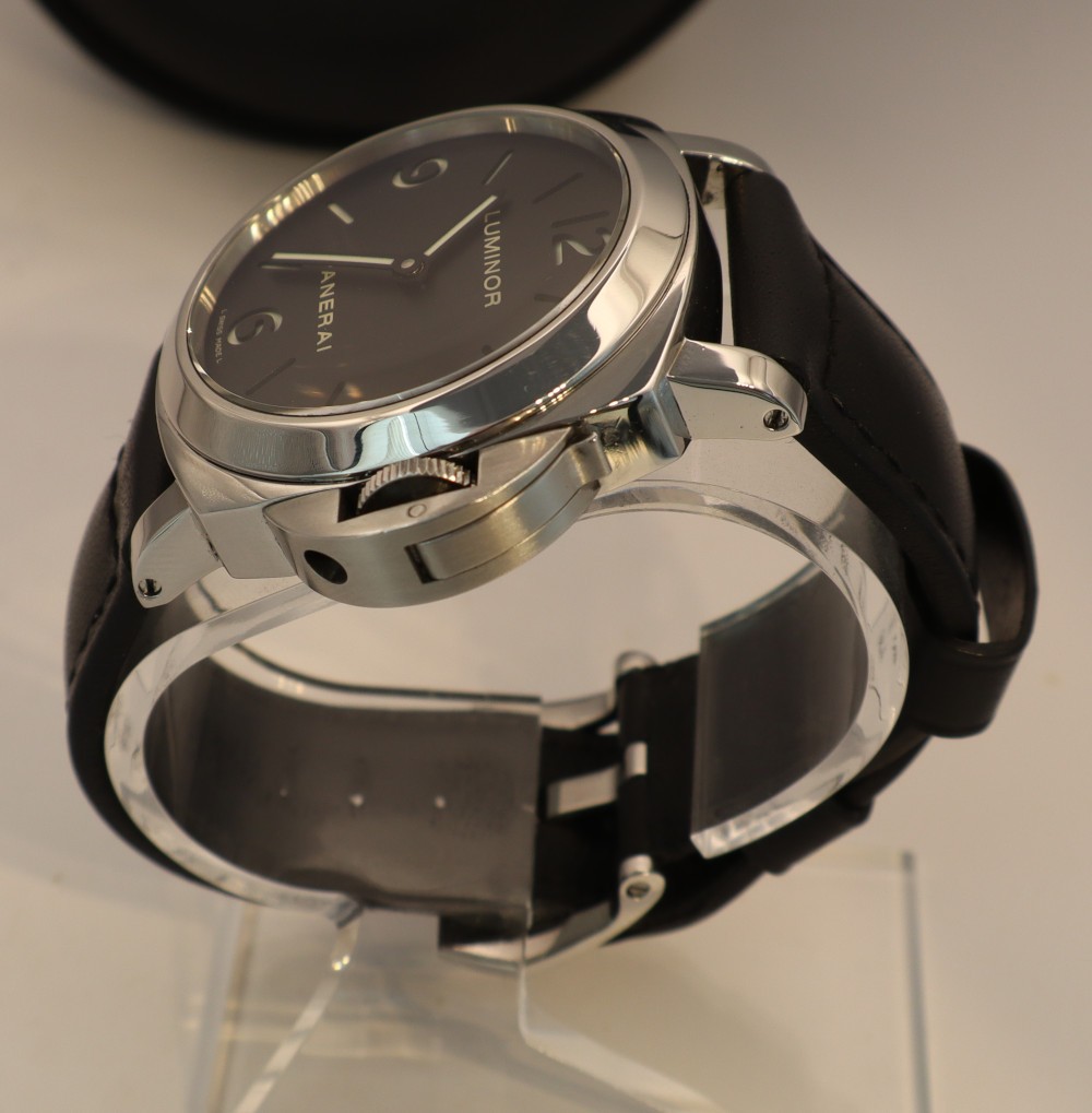 Panerai Luminor Base PAM00112 44mm – Fresh Service, New Crystal, Watch Only