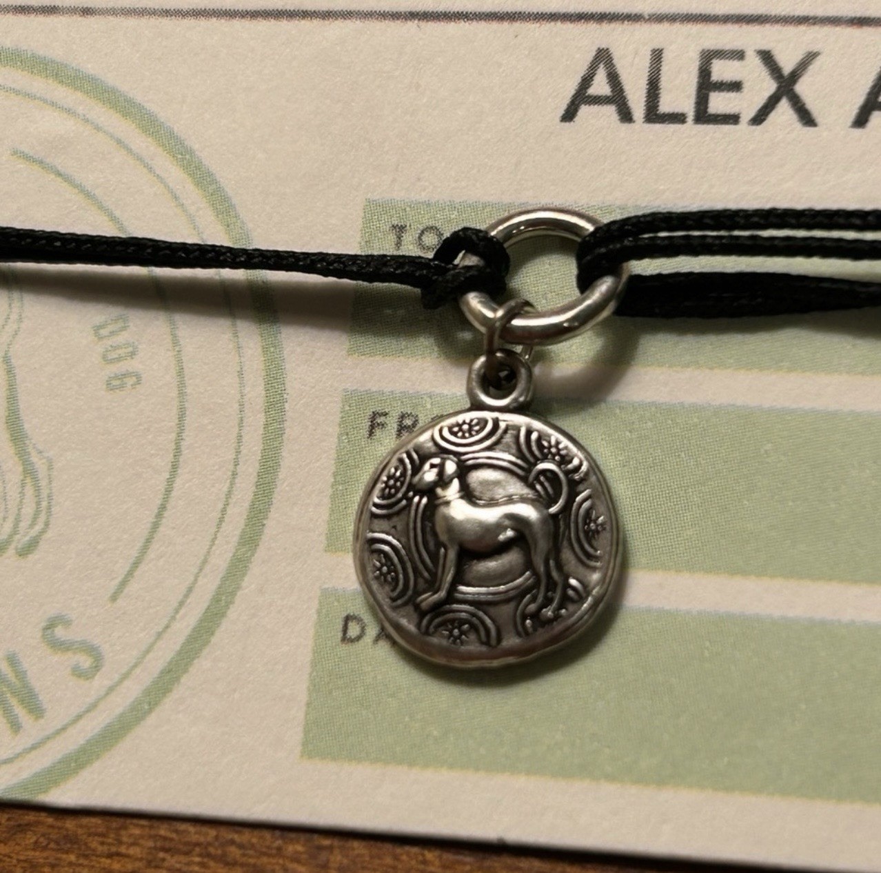 Alex And Ani Kindred Cord Love Tokens Dog Bracelet