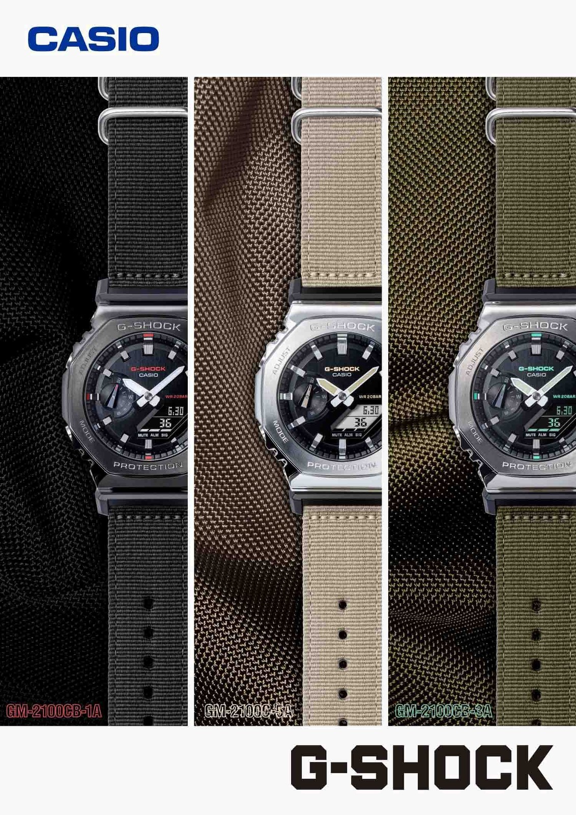 [Casio] Watch Gee Shock [Domestic Genuine] Web Limited Metal Cavad GM-2100CB-1AJ