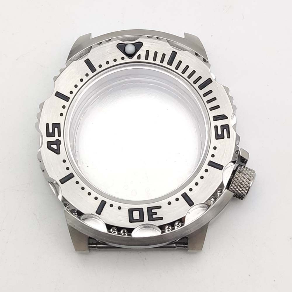 42MM Monster Watch Case Kit + Dial + Hands + Strap Fits NH35 NH36 Movement DIY