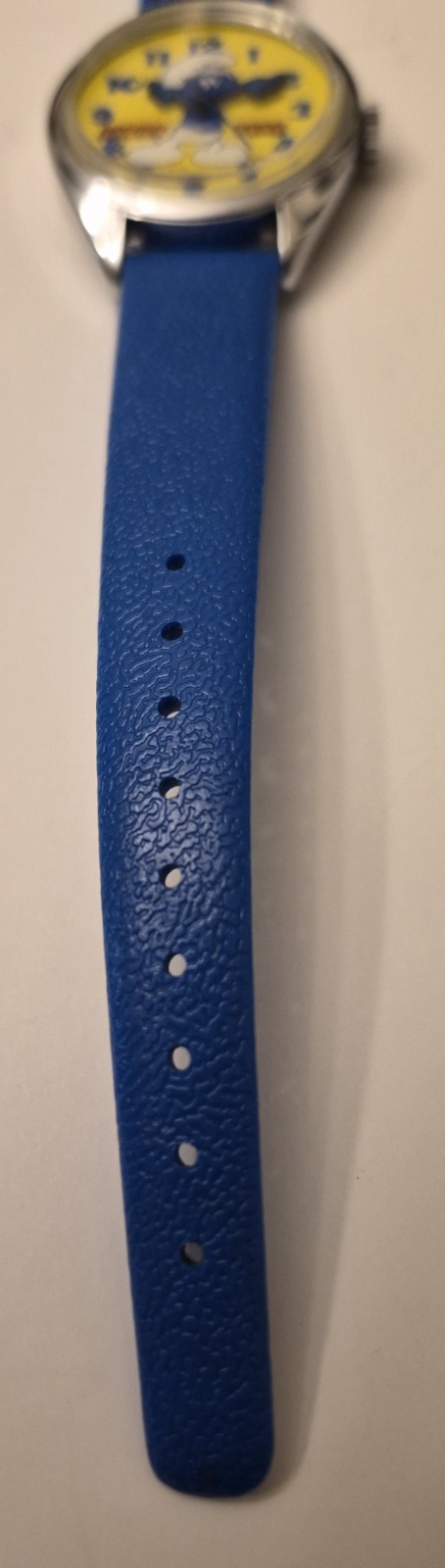 Vintage 1980’s Bradley Seico “Smurf Time” Watch, Needs Battery But Works Great!