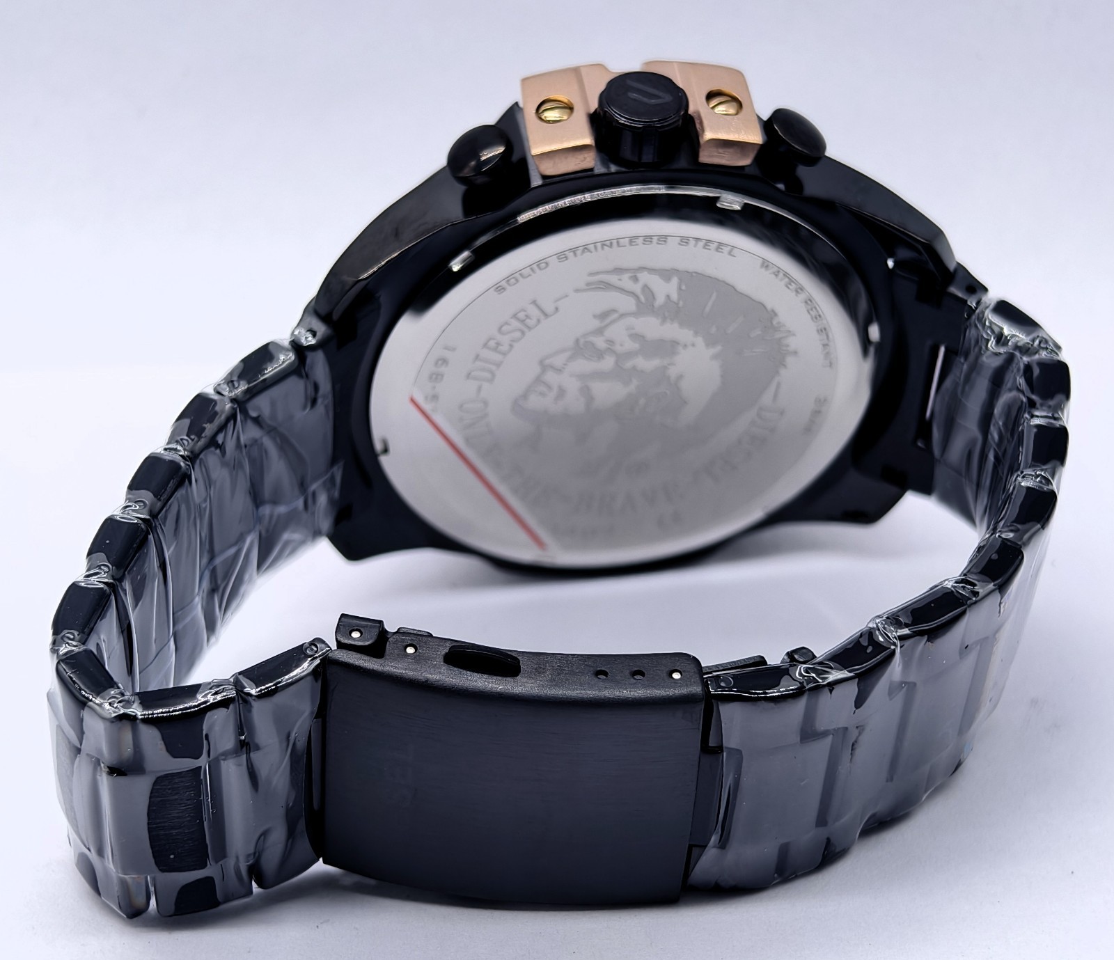 Awesome Diesel 10 Bar ”ONLY THE BRAVE” Chronograph Quartz Men’s Wrist Watch