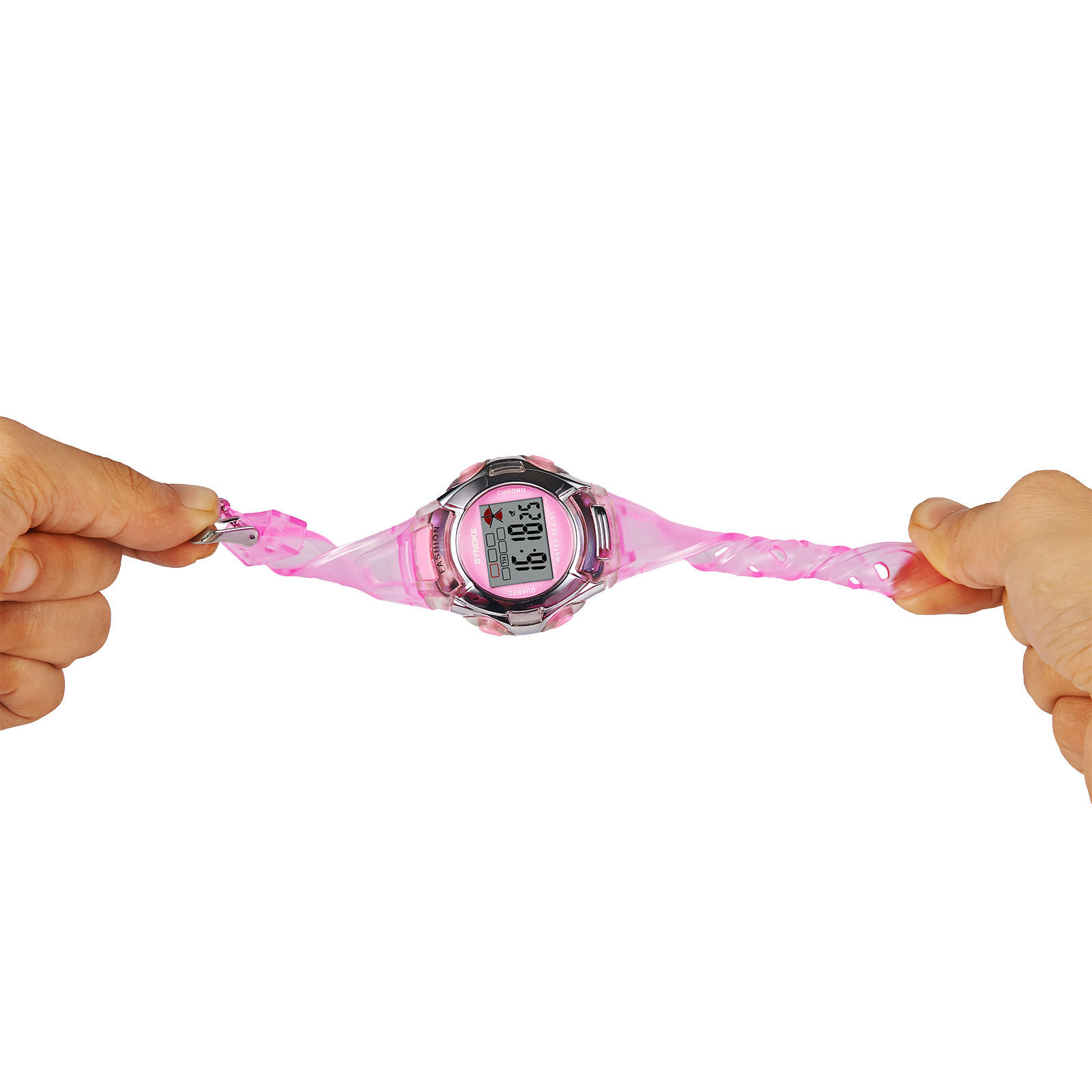 Multifunction Children Kids Waterproof Boys Girls Digital Alarm Date Wrist Watch