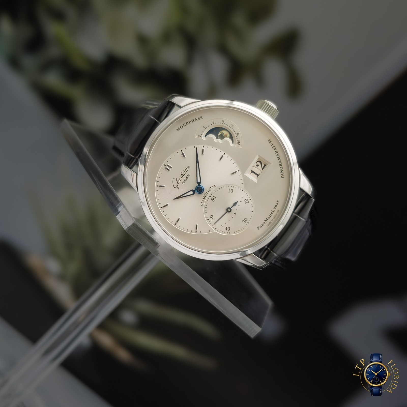 2025 Glashütte Original PanoMaticLunar Silver Dial – 40MM – 1-90-02-42-32-05