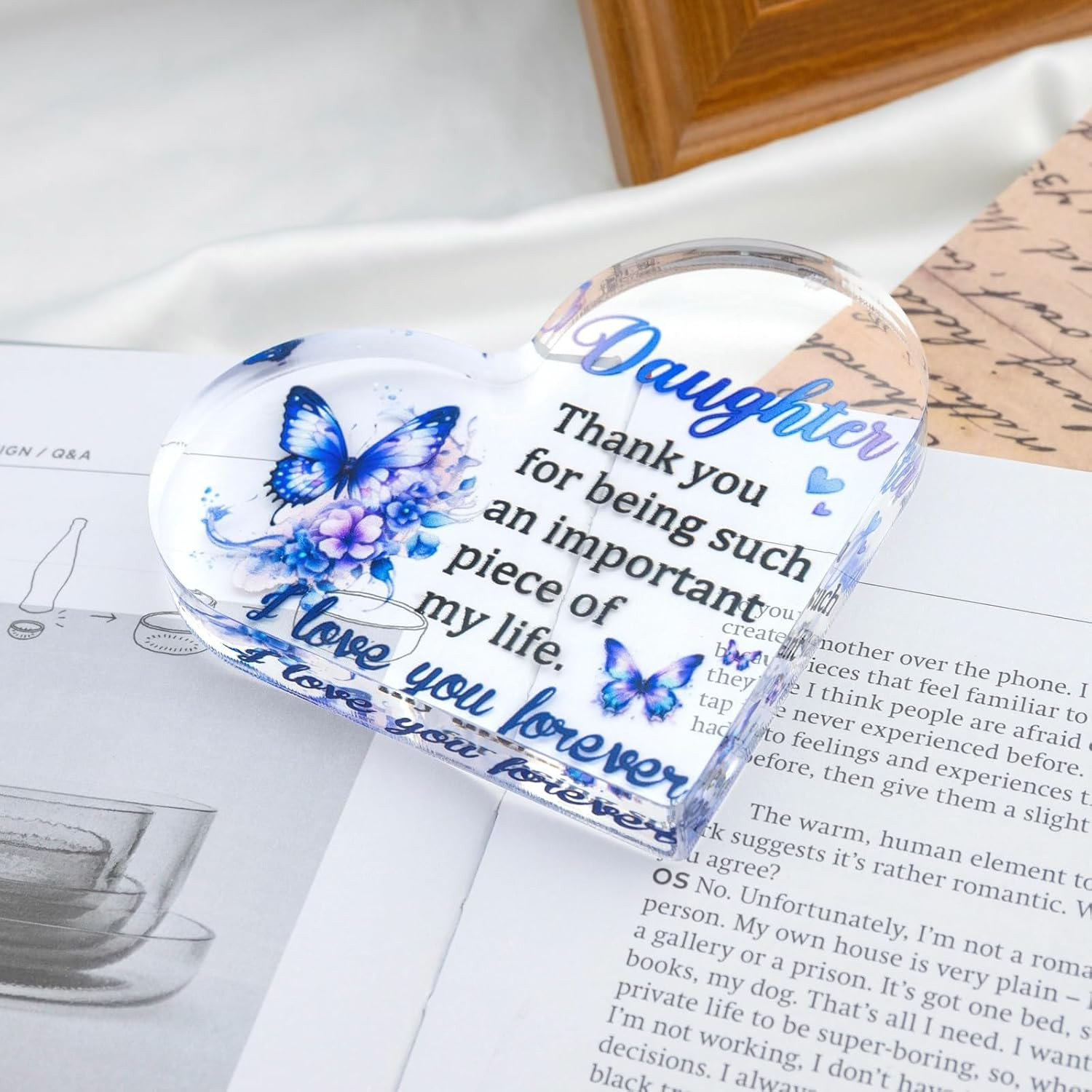 Daughter Gifts From Mom Birthday Gift For Daughter Adult From Mom Dad Unique Chr