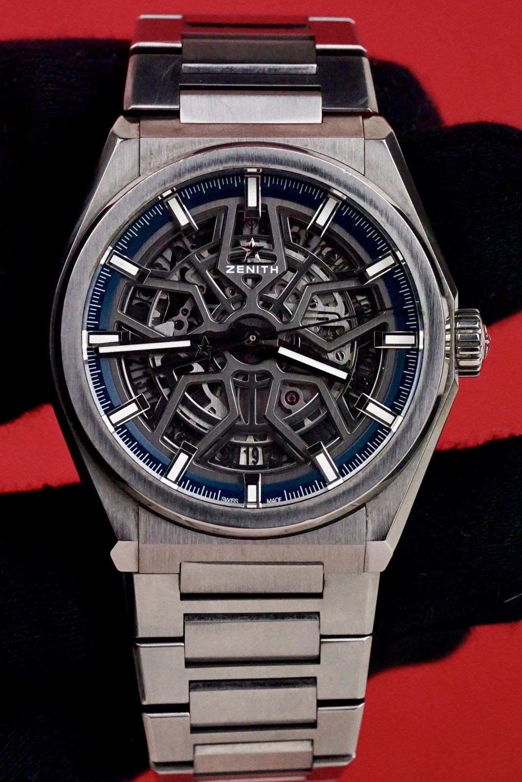 Zenith Defy Classic Titanium Skeleton 41mm W/ Papers #95.9000.670/78.M9000