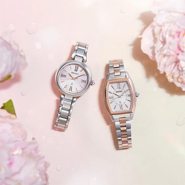 【SEIKO】LUKIA Grow SSQW081 Solar Radio Titanium Ladies Watch JDM from JAPAN gift