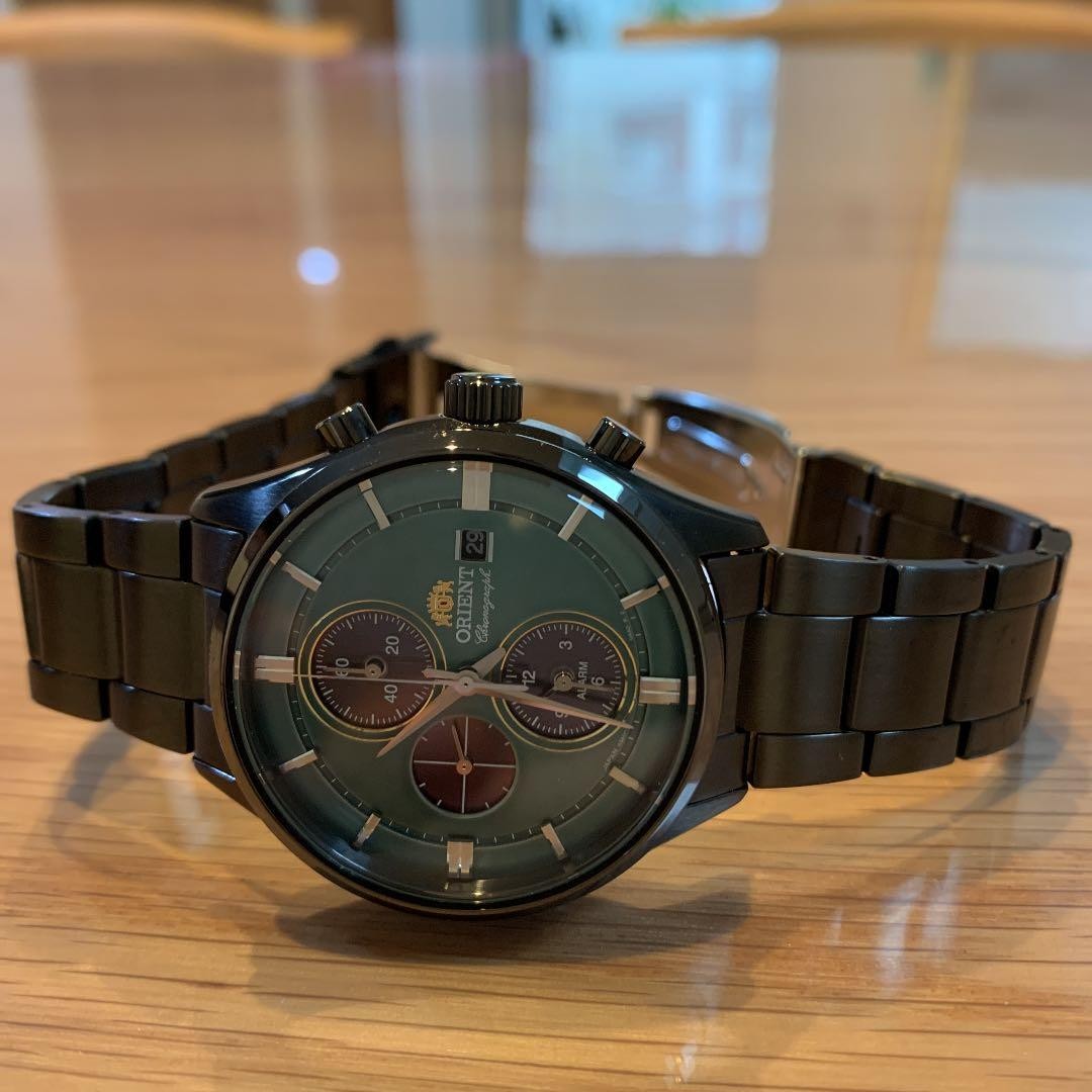 Orient Contemporary Solar Chronograph New