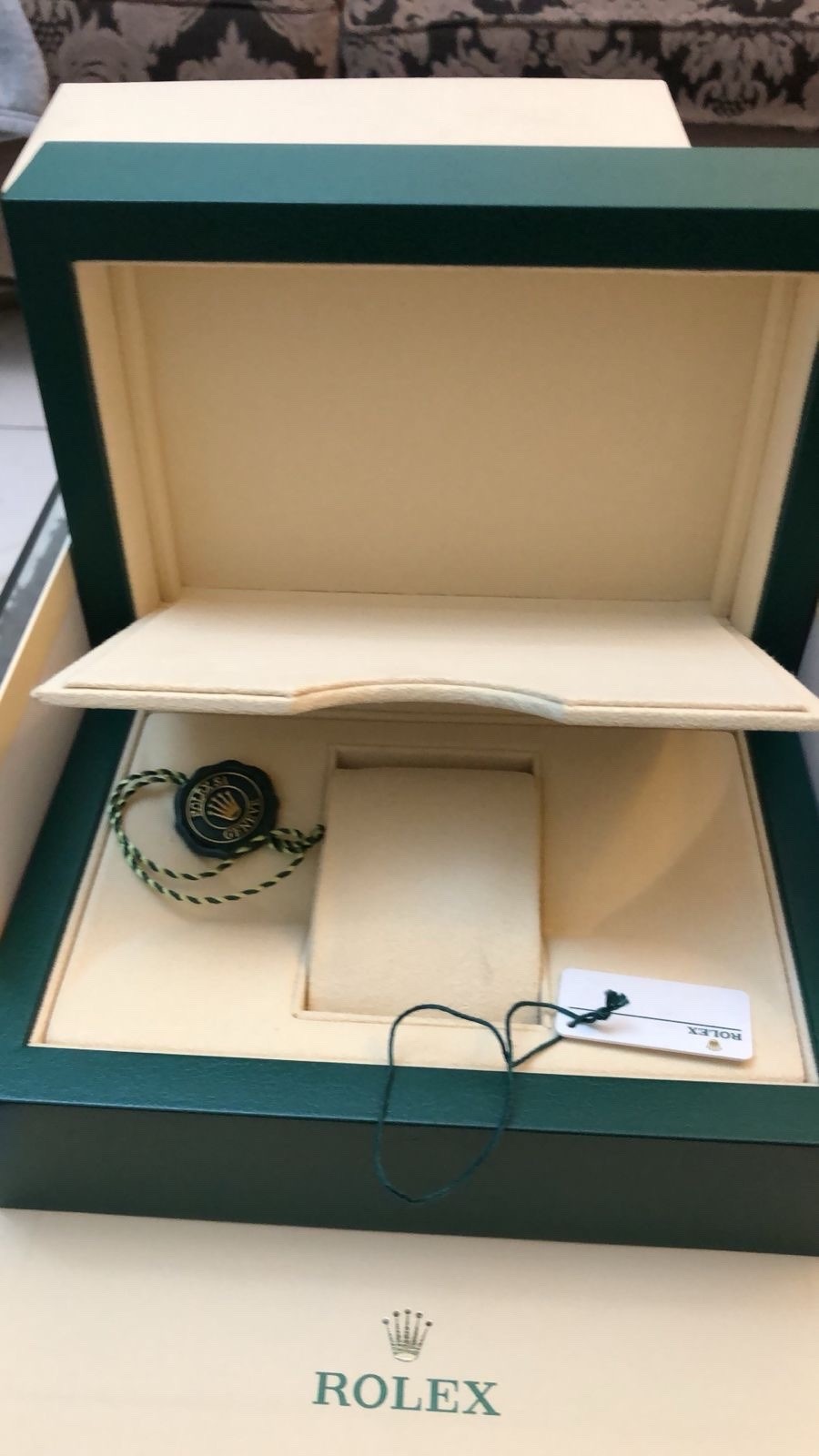 ROLEX oyster box reference M279381RBR-0004 empty box 39139.04