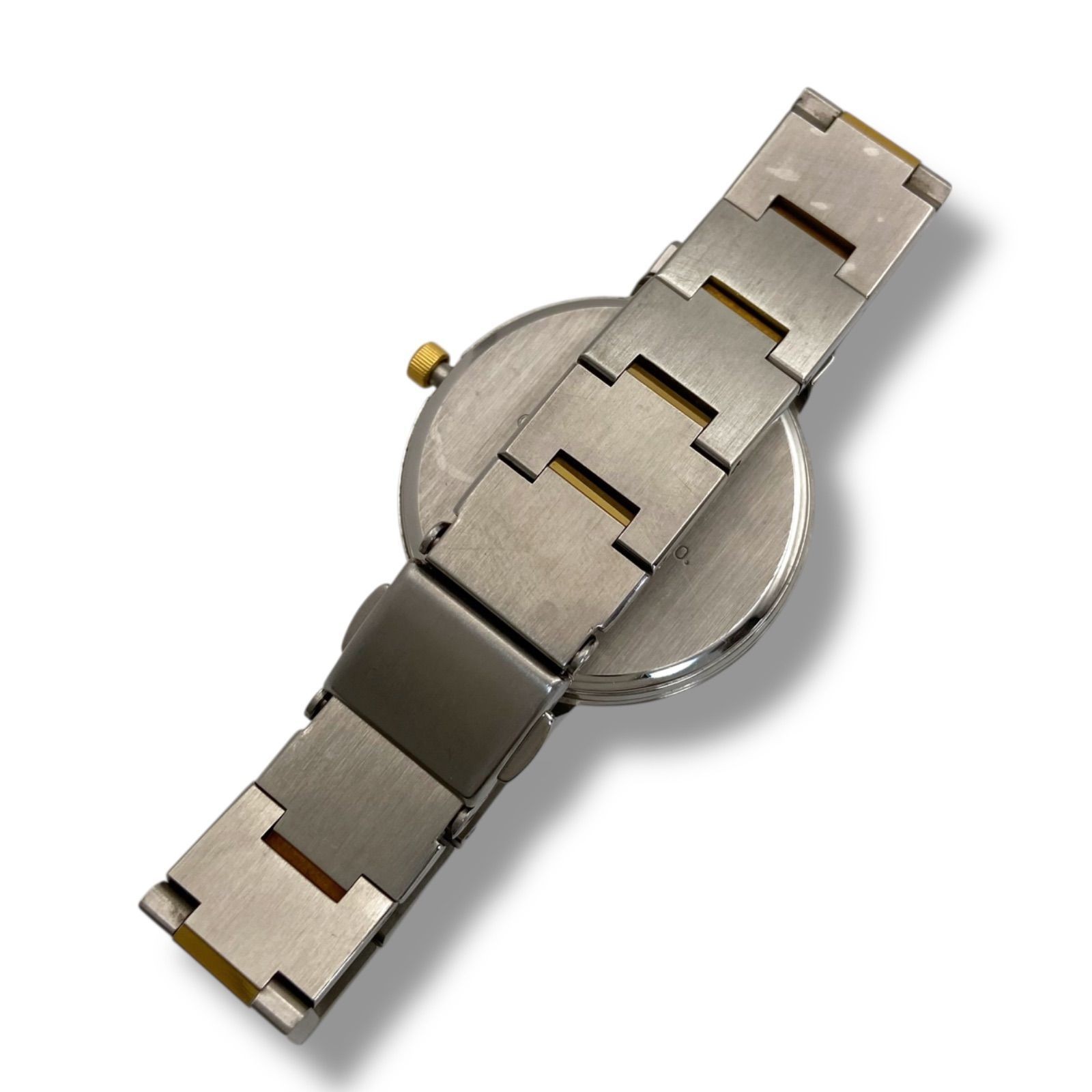 New Battery Working Citizen xC 4613 H07847 Analog Quartz Watch Date Silver Gold