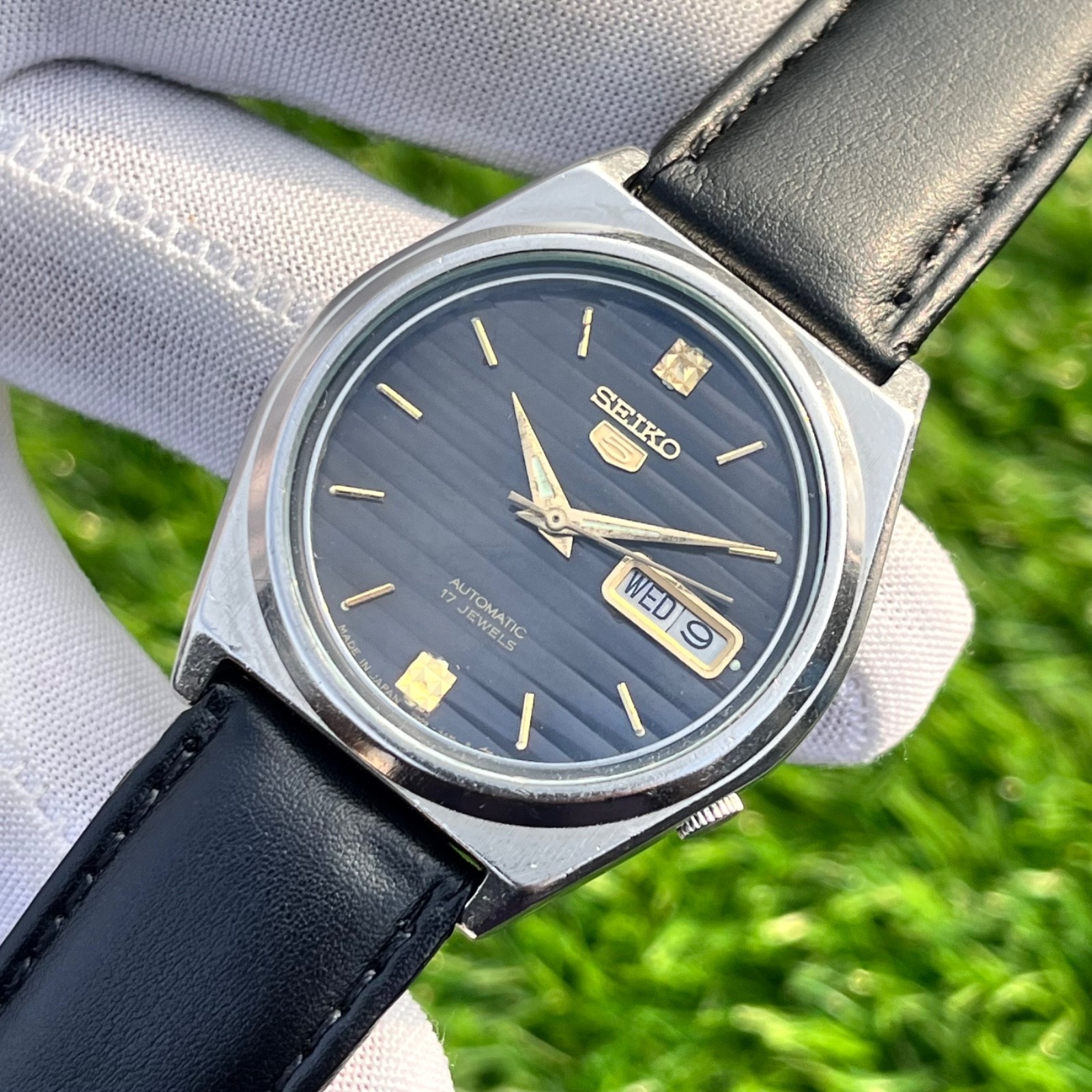 Vintage Seiko 5 Dress Formal Automatic Japan Made Men’s Watch 7009-876J