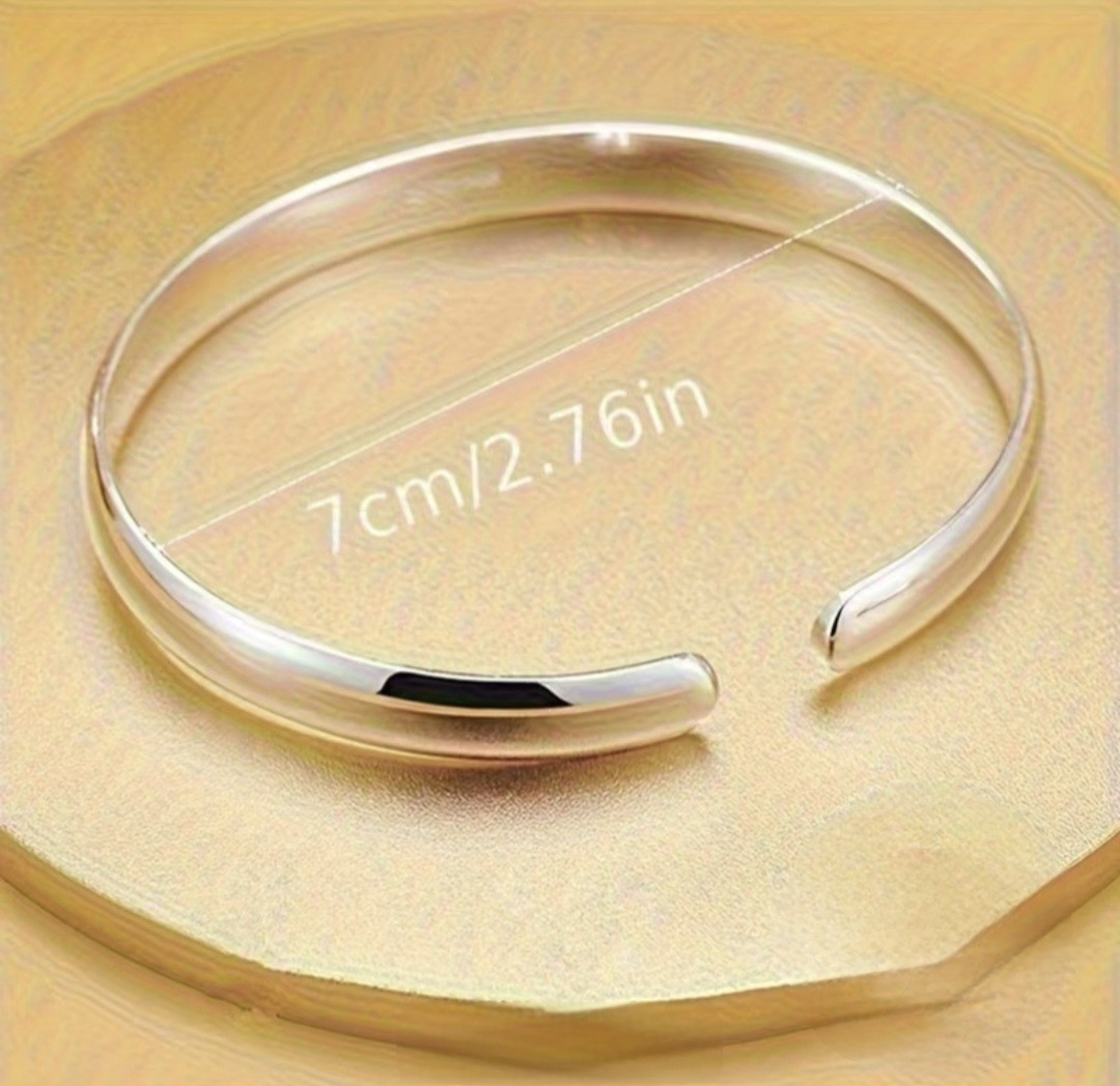 .999 pure silver cuff bracelet