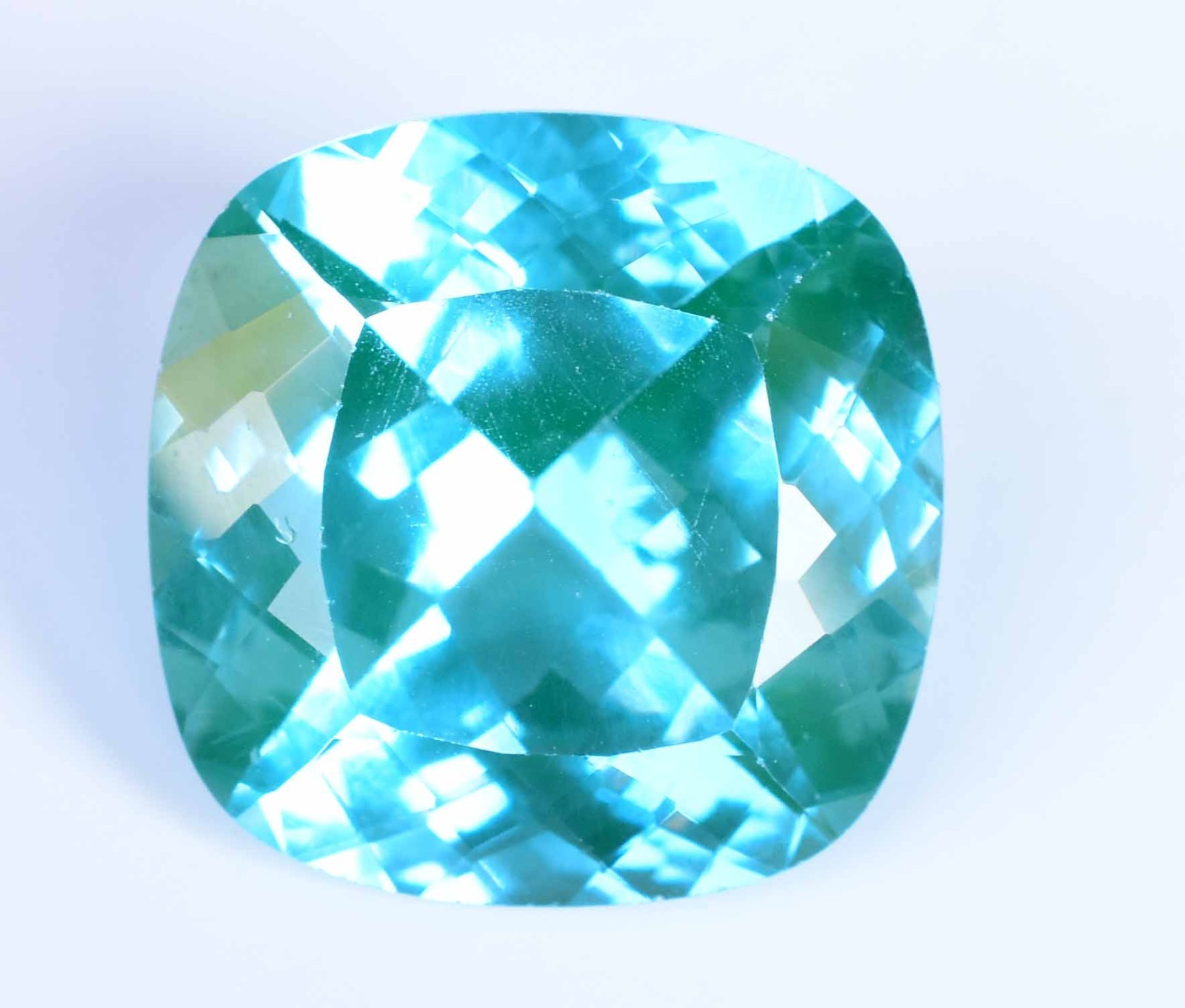 29.00 Ct Natural Paraiba Tourmaline Greenish Neon Blue Copper Loose Gemstone