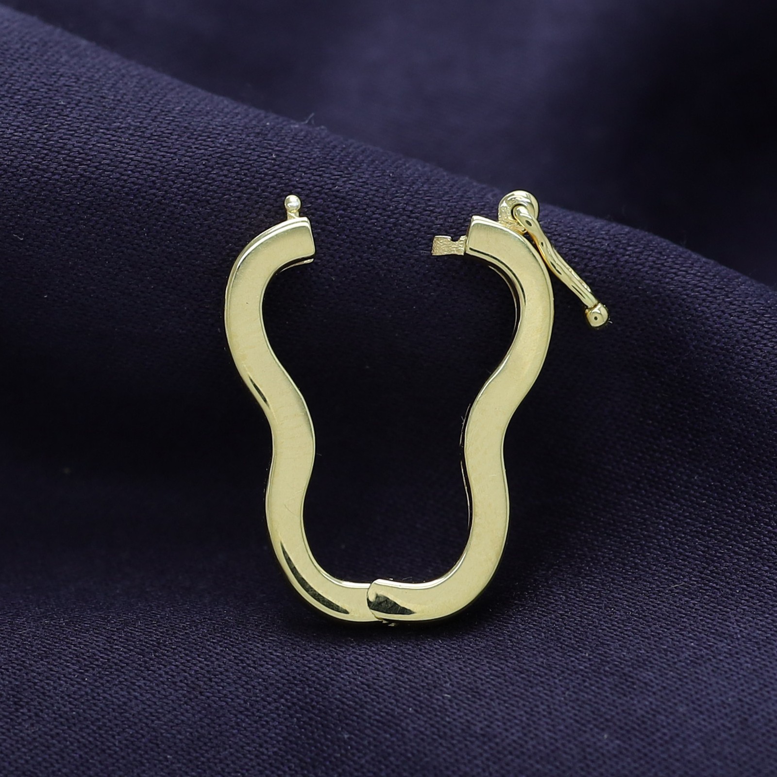 Necklace Shortener Enhancer Clasp In Solid 925 Sterling Silver