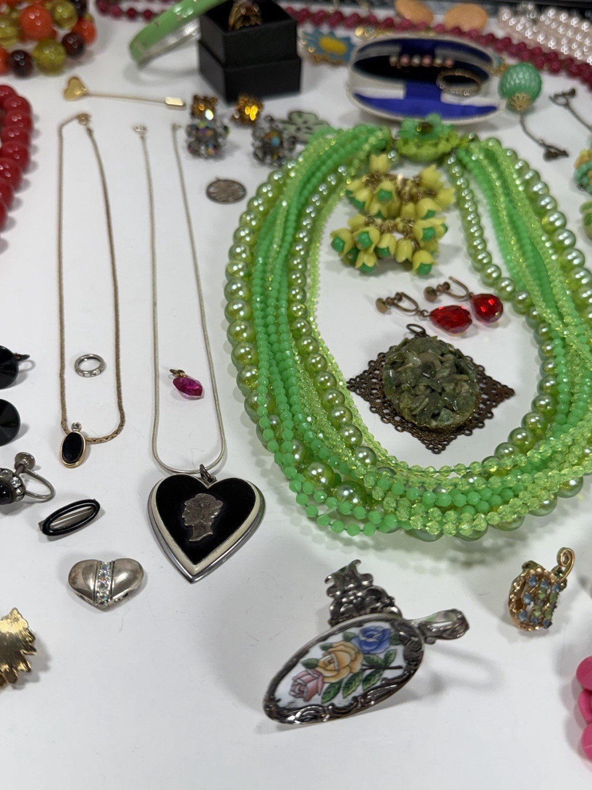 High End Vintage Jewelry Lot 18k HGE Sarah Cov Midas Turkey 925 Germany Lisner
