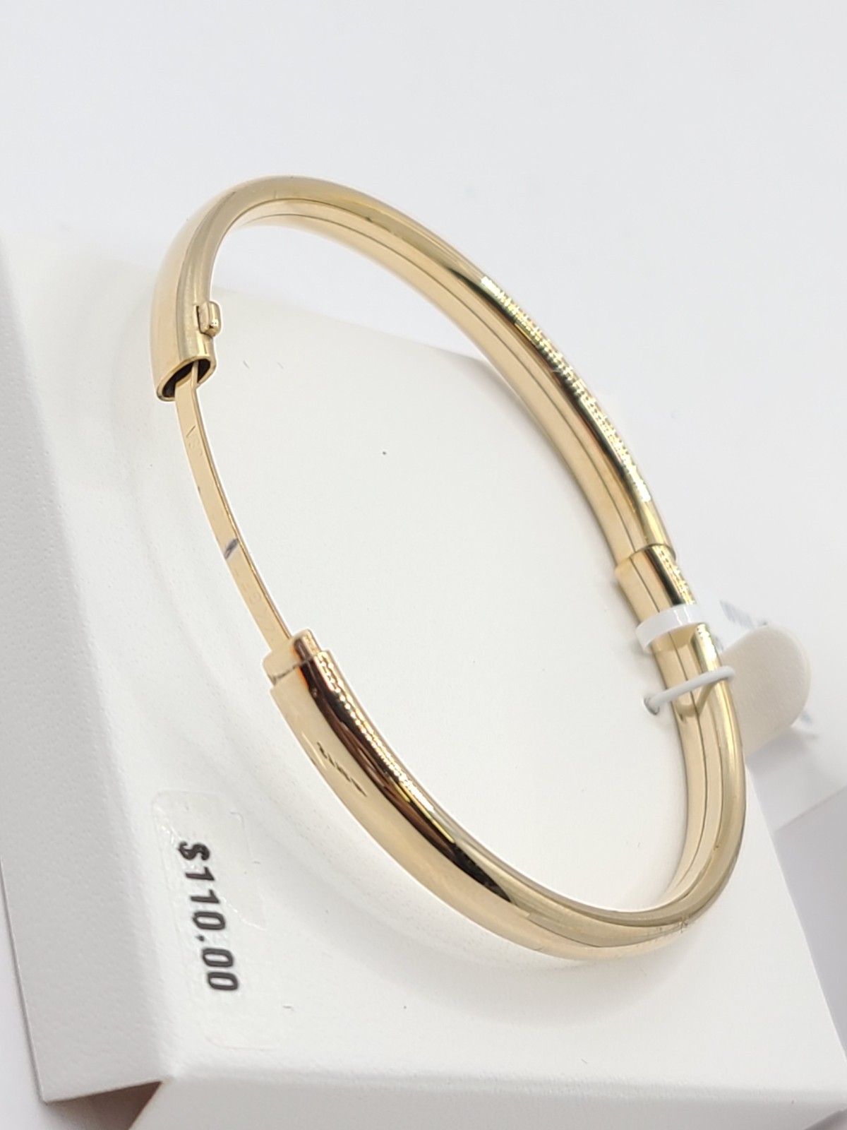 Banter by Peircing Pagoda Children 14K Gold Fill Polish Bangle – 4.5″ Diameter
