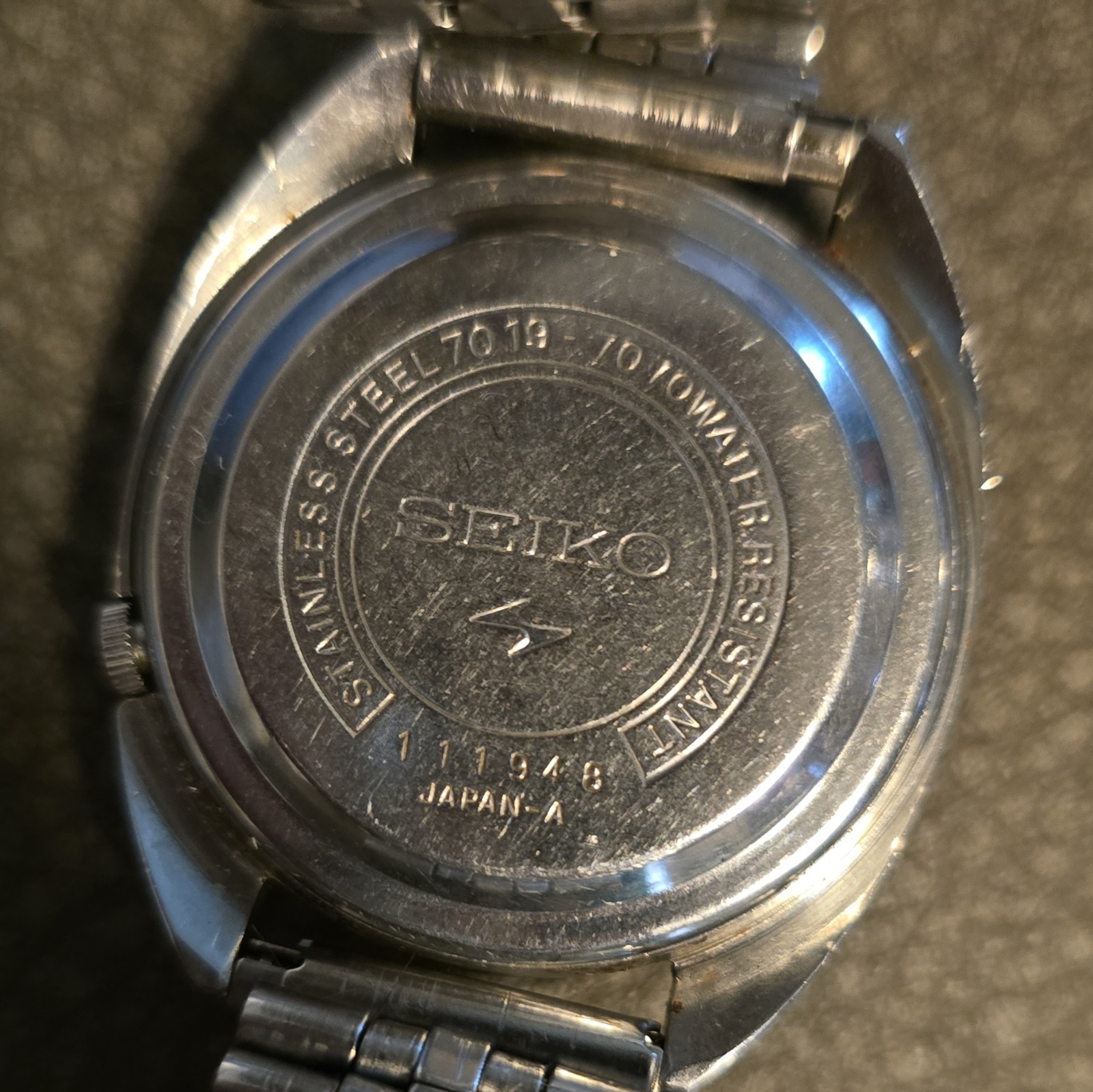 Seiko 5 Actus Men’s Automatic 21J Silver Dial Day/Date SS Bracelet Watch