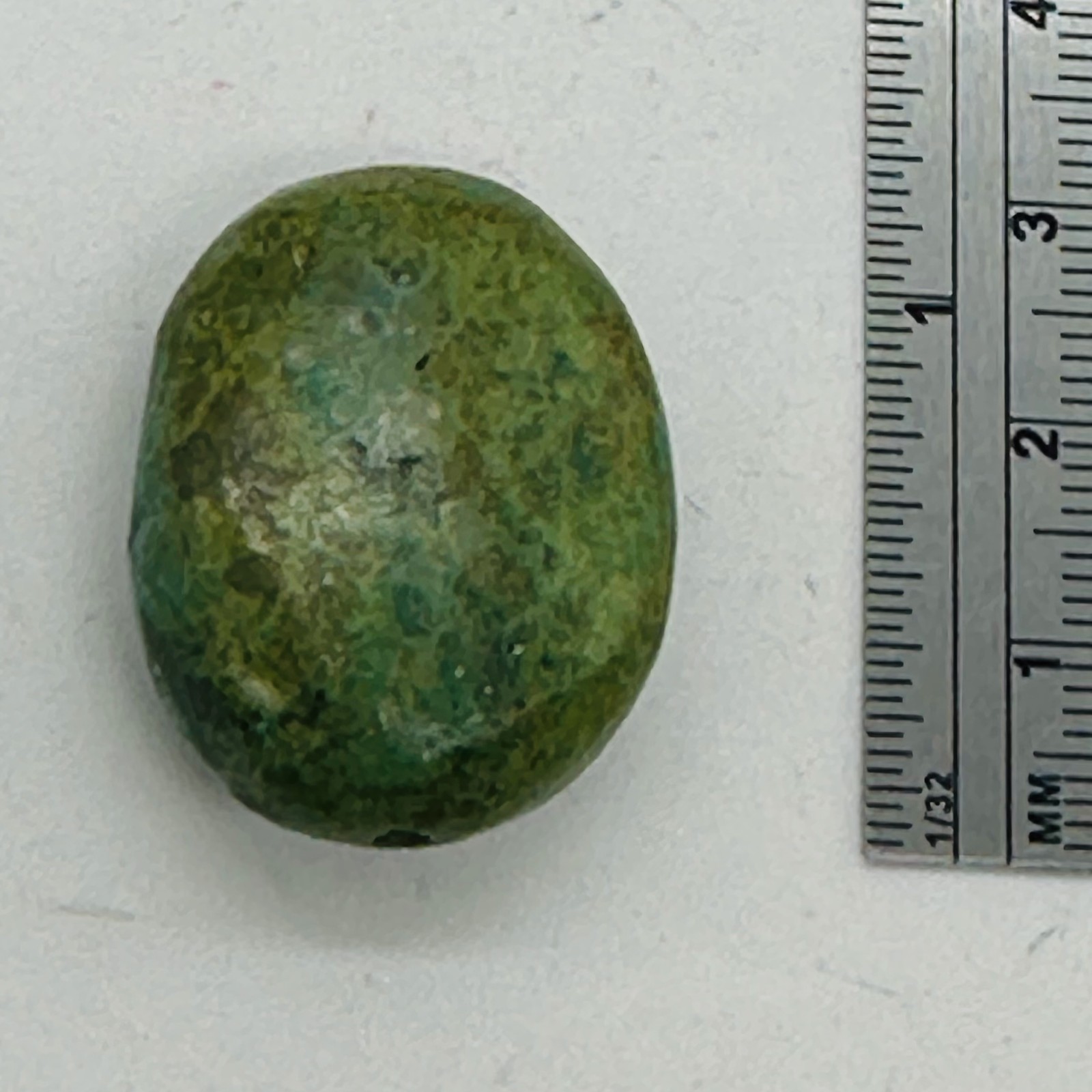 Turquoise Natural Focal 11g Nugget Bead | 30x24x12mm | Blue | 1 Bead |