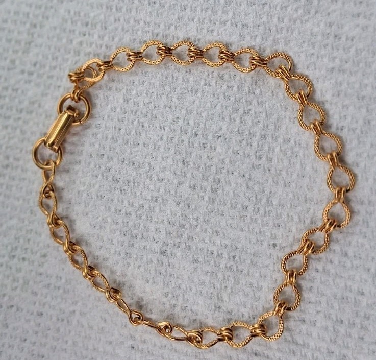 Vintage 1/20 12k Gold Filled 5.5″ Bracelet