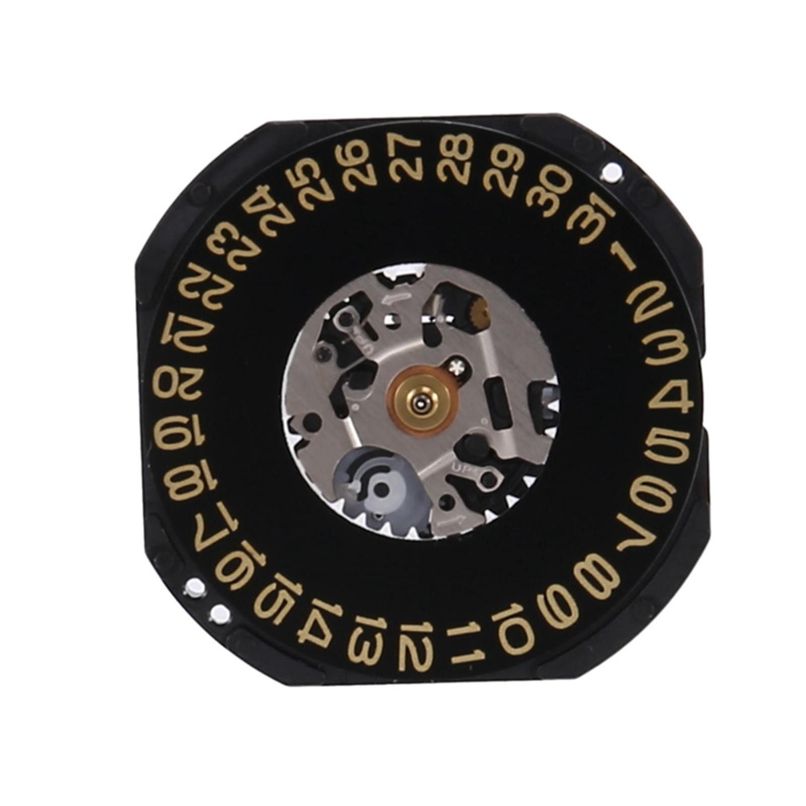 25.6mm 3 Hands Quartz Watch Movement Date At 3 with Battery for VX42E