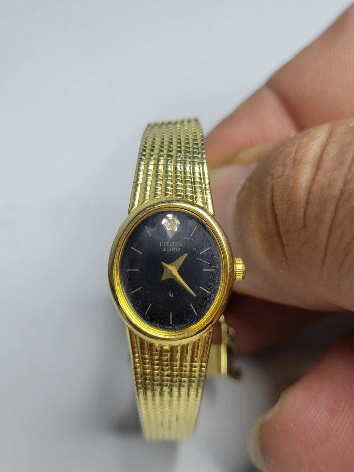 Vintage Citizen Ladies Watch 3220 Gold Plated Works