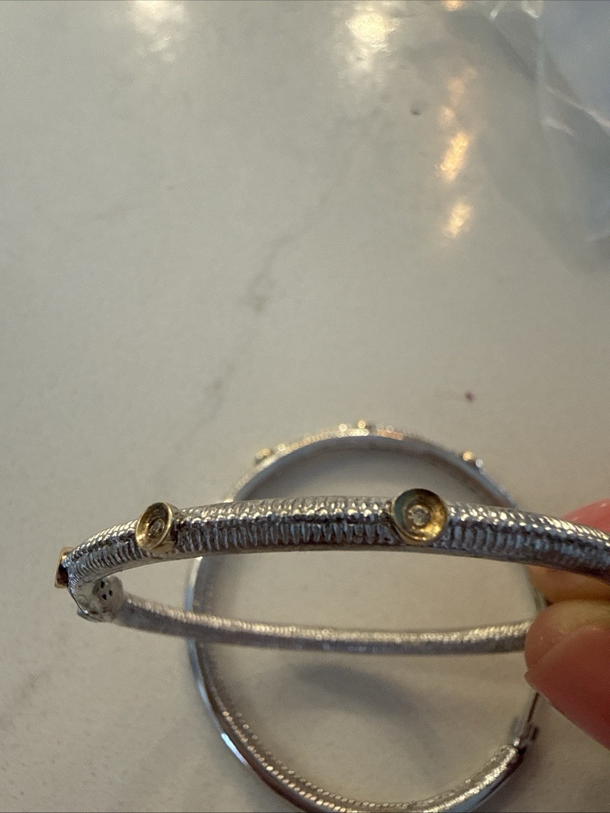 Gabriel & Co Sterling and 14k Gold HOOPS Earrings Set 15.6 grams