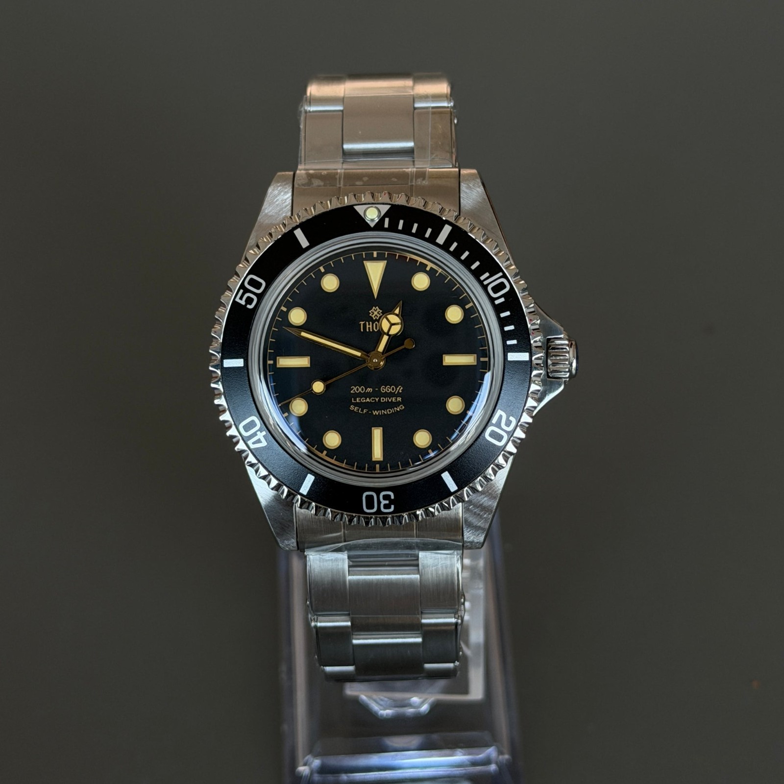 THORN T023 V3 Legacy Diver (not Frog Mantle) PT5000 Aluminium Bezel