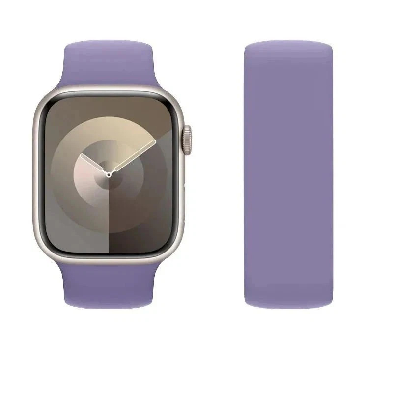 Solo Loop for apple watch band 44mm 40mm 45mm 41mm 49mm 46mm 42mm bracelet.