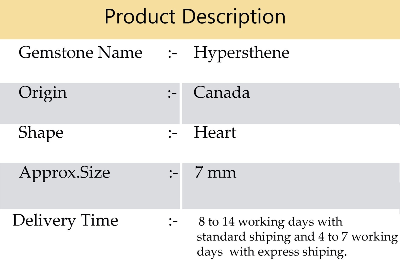 Natural Golden Shine Hypersthene 7mm Heart Beads 8.5″ Strand Smooth Canada Gems