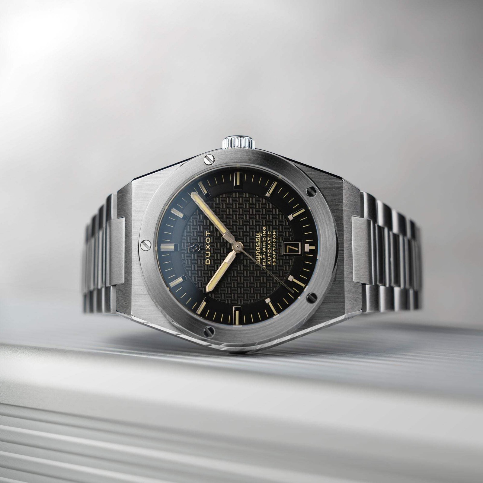 Duxot Bastia Stainless Steel 40mm Japanese Automatic Wristwatch DX-2068-33