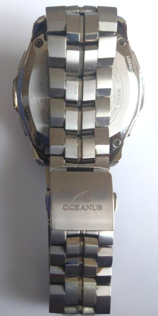 Casio Oceanus Manta OCW-S1400-1AJF Solar Atomic Multiband 6 Titanium Watch Japan