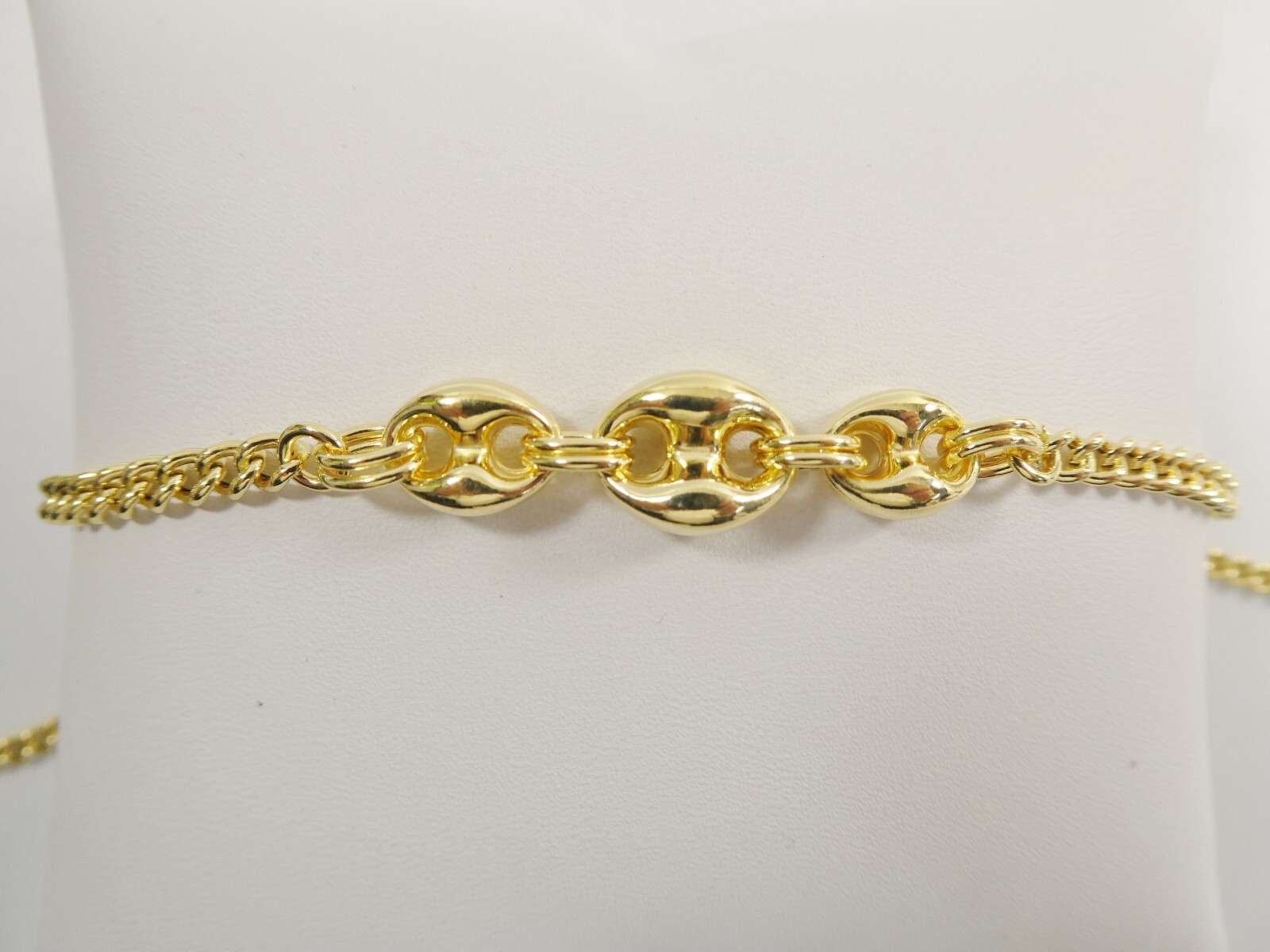 16 INCH PLUS 2 INCH EXTENTION PUFFED MARINER REAL 925 STERLING SILVER