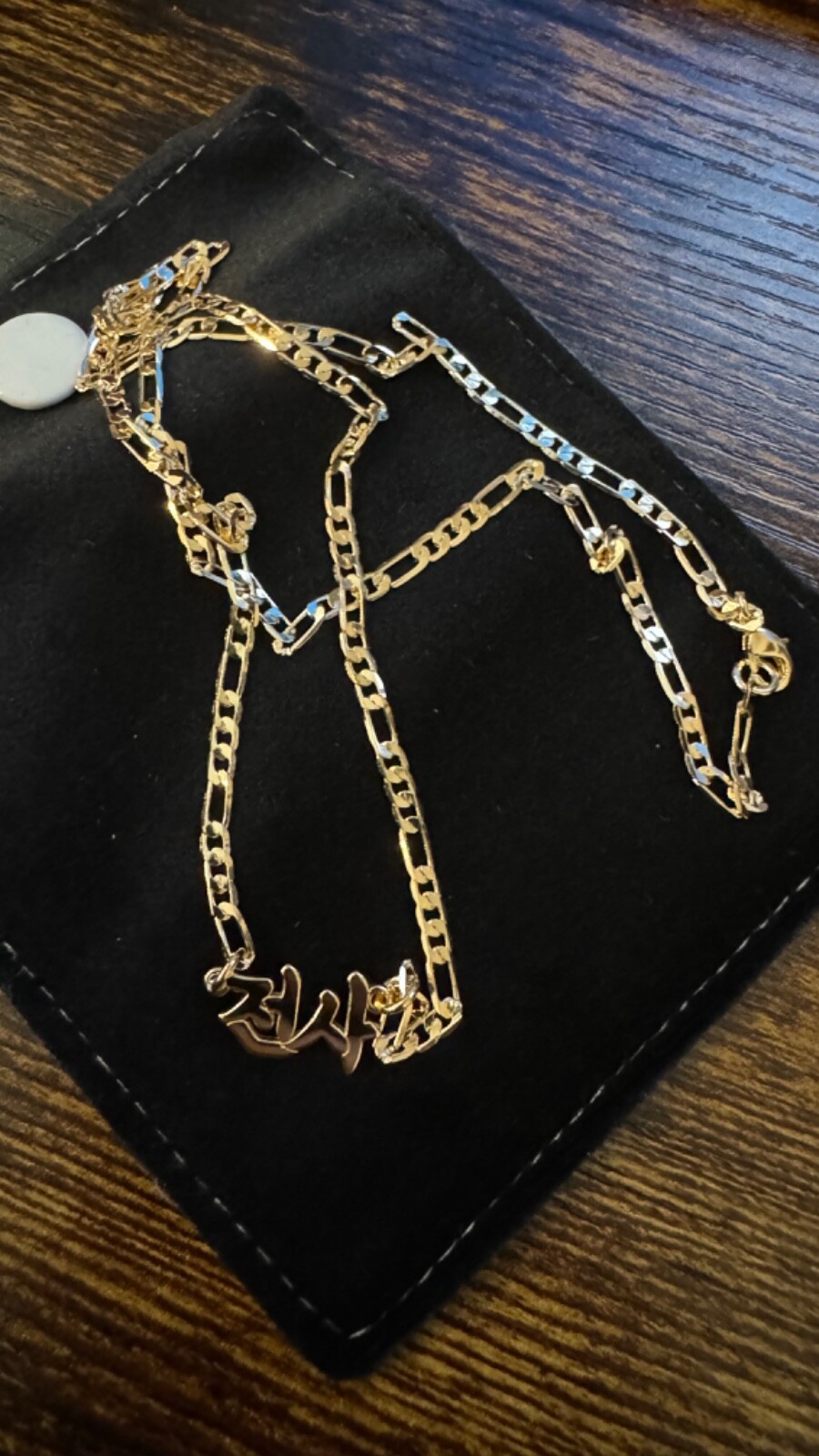 Korean Gold Plated Necklace “Warrior”