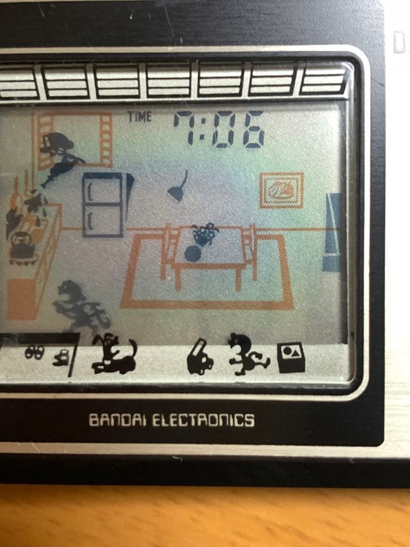 Extremely Rare! Bandai Game Watch DAIJISHIN Showa Retro Game Watch