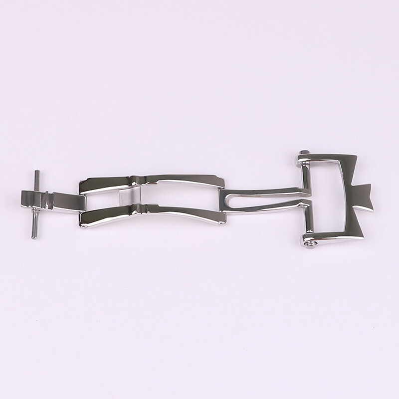 316L Stainless Steel Folding Clasp Butterfly Buckle 18mm for Vacheron Constantin