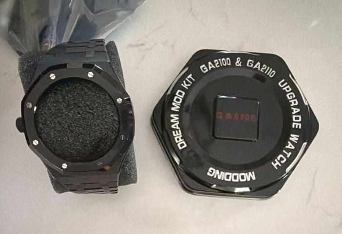 G-Shark GA2100 & GA2110 Dream Mod Kit Metal Case and Band for G-Shock