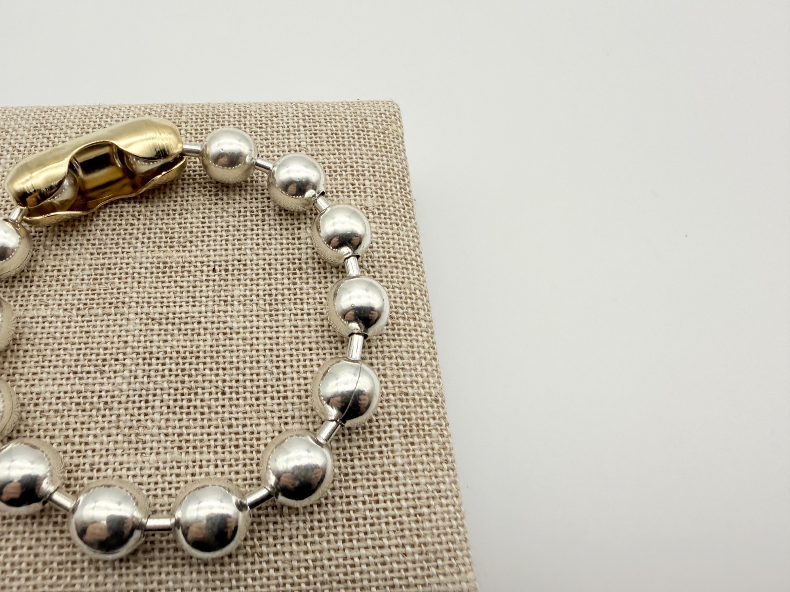 NEW Uno de 50 SNOWFLAKE Bracelet Sterling Silver 18k Gold Plated Beads Medium