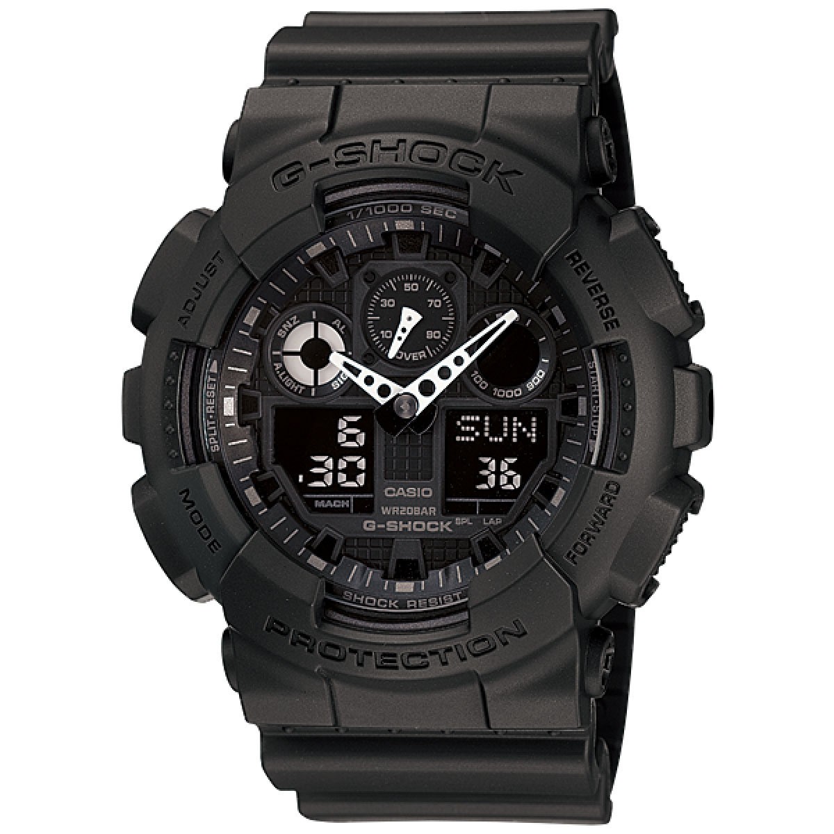 NearMintItem CASIO G SHOCK GA 100 1A1JF Wristwatch