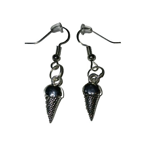 Ice Cream Cone Earrings Cute USA Seller Gift