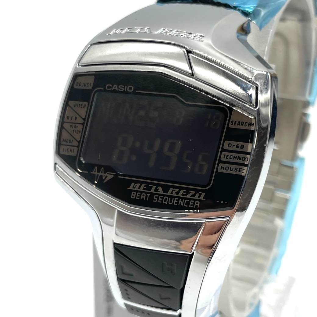 Casio ME7A ME-201-1 Vintage Quartz Digital Beat Sequencer Watch Rare In Hand