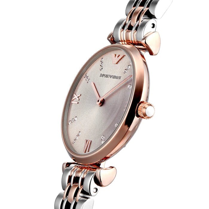 Emporio Armani 31mm Two Tone Ladies Wristwatch – (AR1840)