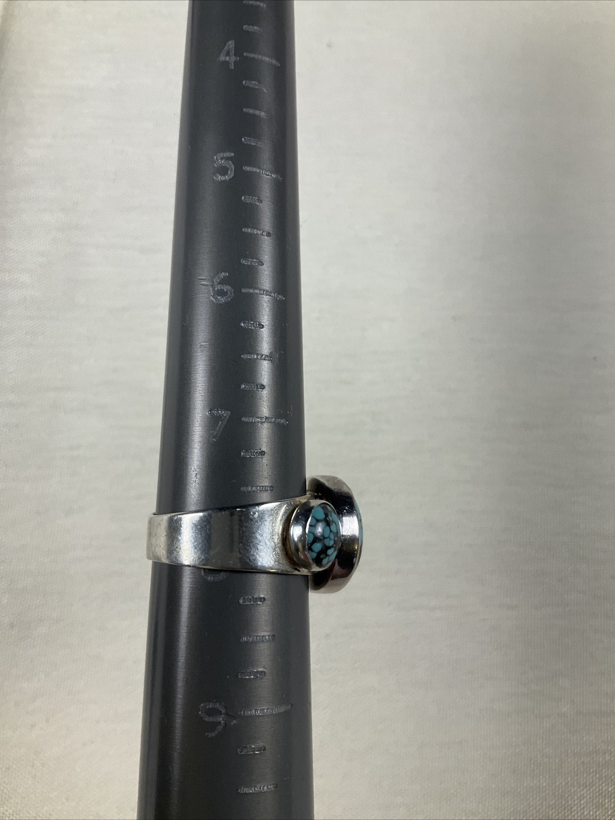 Jay King Sterling Silver Turquoise Ring Size 8