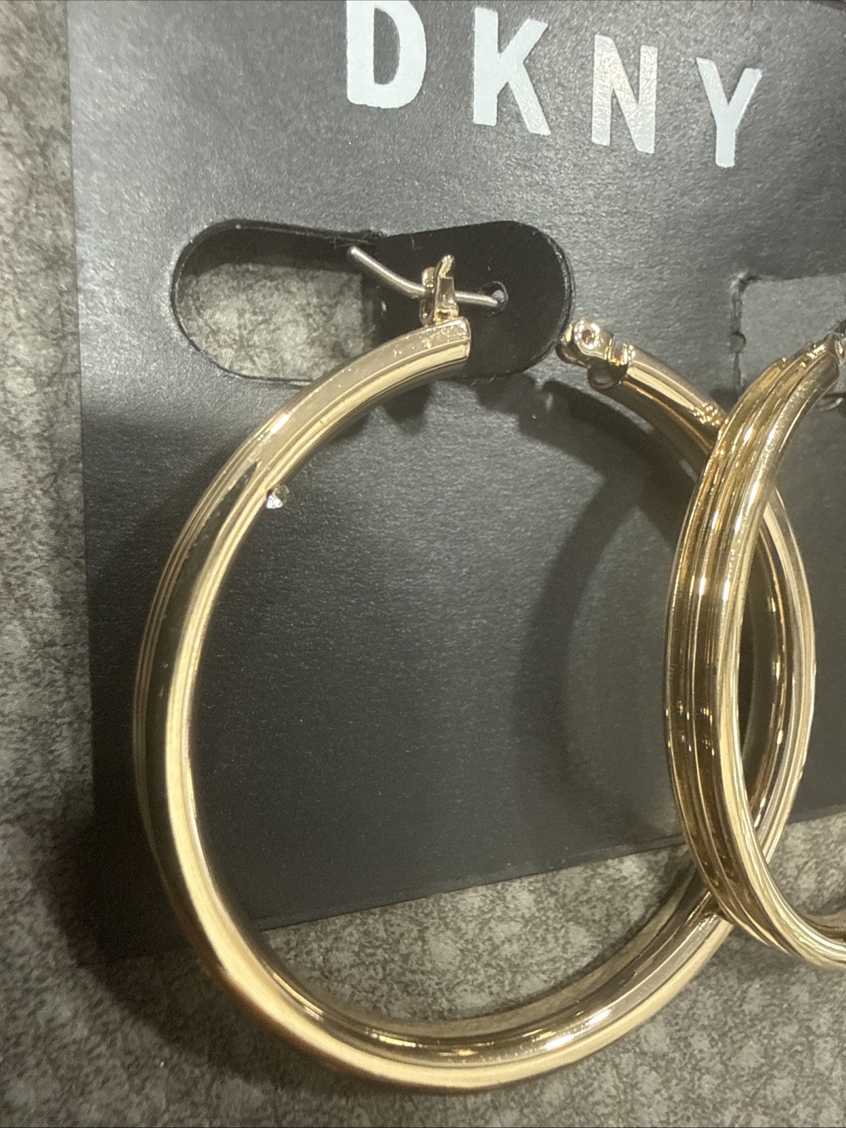 DKNY Statement Hoop Earrings Gift Fashion Women Party Vacation Jewelry