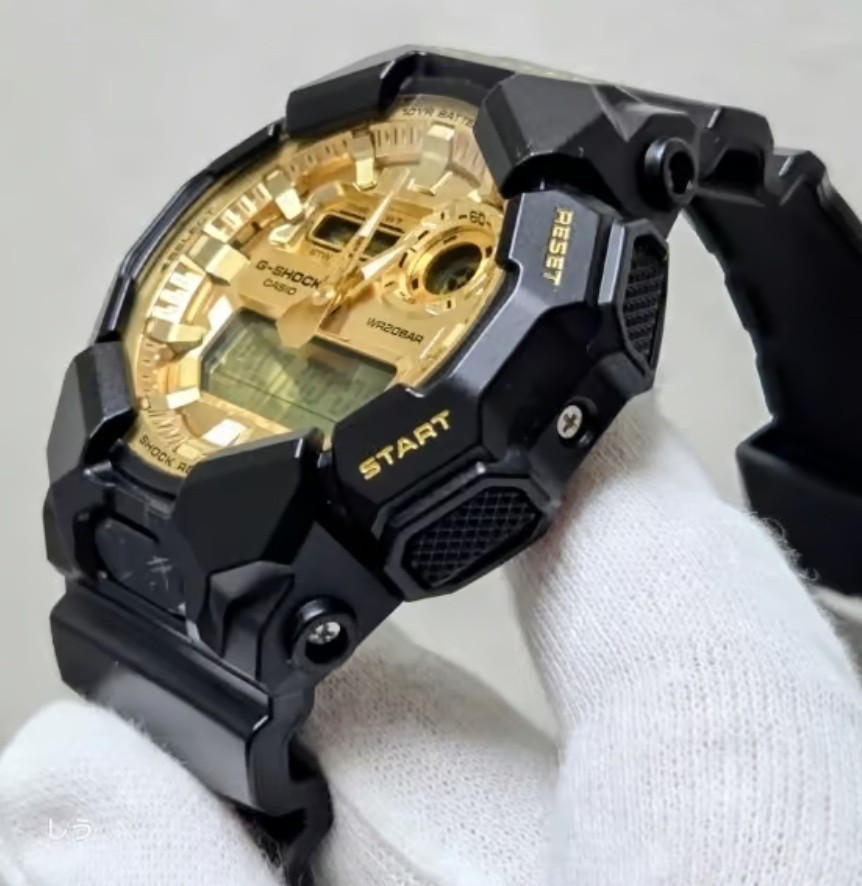 Casio G-Shock GA-010GGB-1A9 Black Gold Analog Digital Quartz Men’s Sport Watch