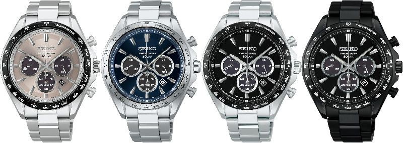 SEIKO SELECTION SBPY181 183 185 187 S Series Solar Chronograph Men’s Watch