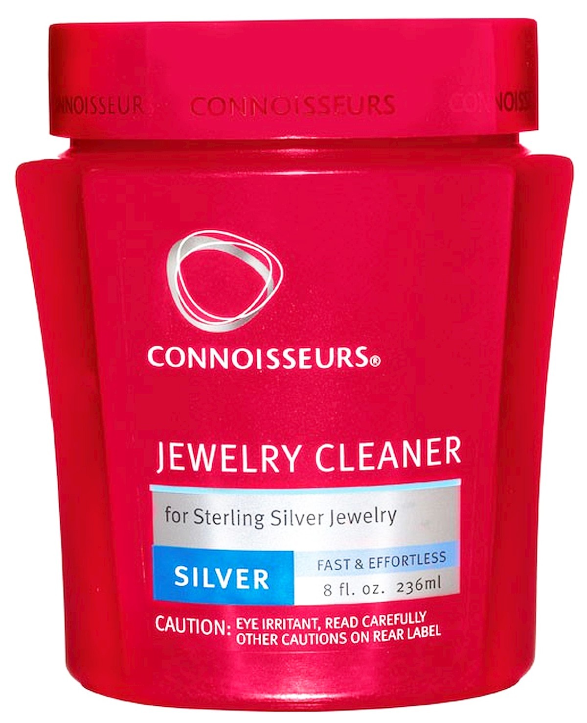 Sterling SILVER liquid JEWELRY CLEANER Dip Tray Remove Tarnish CONNOISSEURS 1046