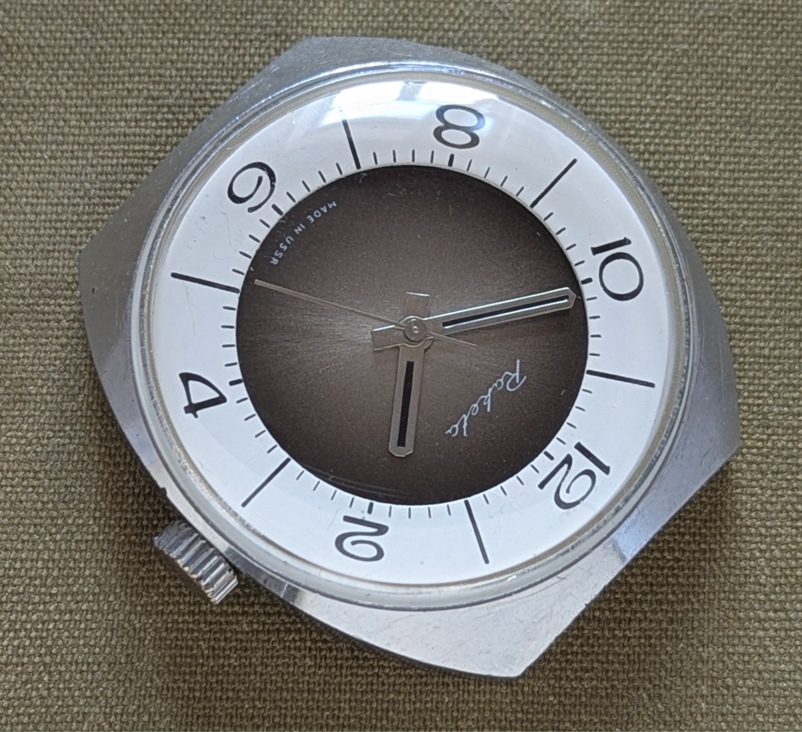 soviet-era vintage Raketa by PChZ men’s watch ussr made