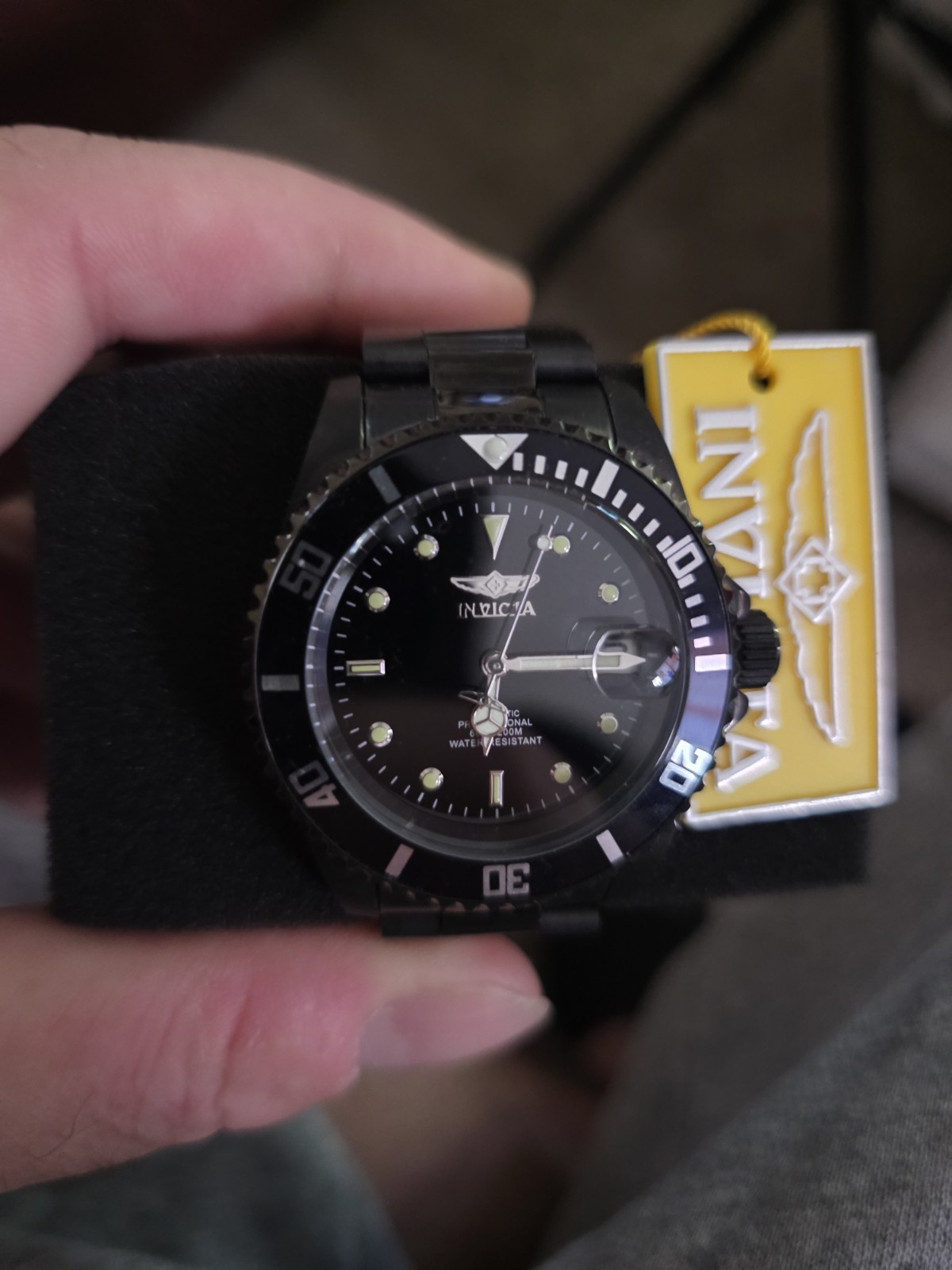Invicta Pro Diver Forge Automatic Men’s Watch – 40mm Black (49911)